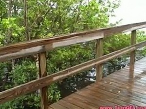 Couple Gets Caught Fucking Outdoors