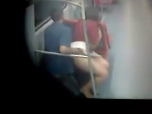 Spy camera in the subway in Brazil free