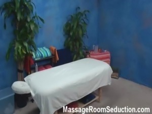 Brunette teen babe hidden cam massage room fucking free