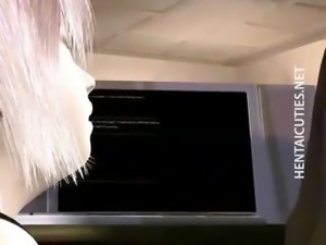 Blondie 3D hentai babe show tits