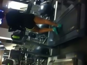 Phat Ass on Treadmill 