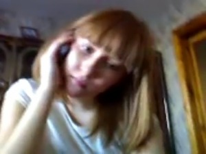 Russian amateur teen blowjob with phone