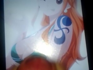 Anime Cum Tribute #09: Nami ( One Piece ) 