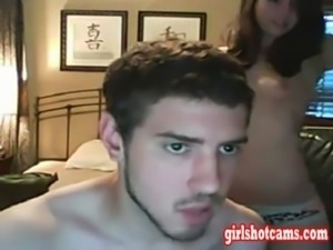 Hot couple webcam show in bedroom webcam show free