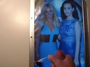 Cum on Britney Spears &amp;amp; Katy Perry