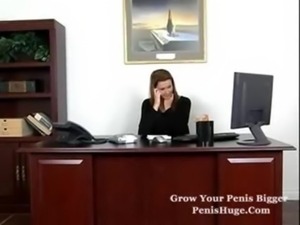 Busty fucking in the office free