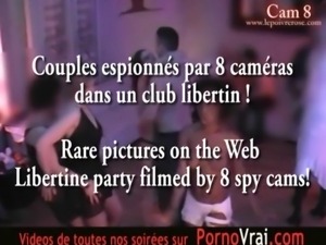 Camera espion en soiree privee ! French spycam152