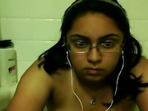 a indian girl called Iram on webcam
