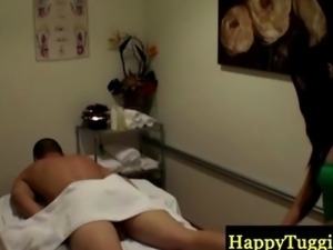 Asian masseuse gives kinky proposal