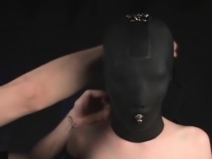 BDSM slut strapped and tortured for pleasure