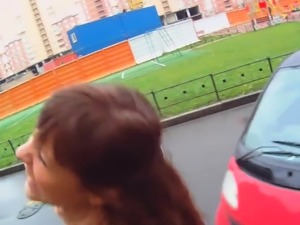 Dude picks up a slut and bonks her in his spy webcam glasses