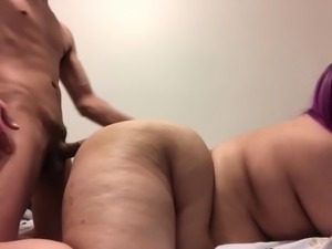 Fucking my slut and giving her a facial