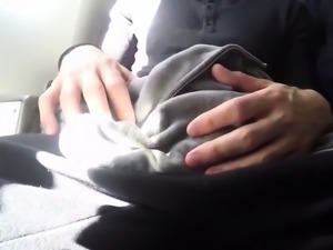 Sexy Hot best blowjob in a airplane