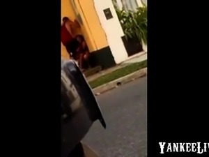 Caught fucking in the street