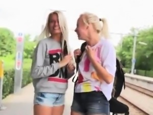 Public toilet anal teen Horny Lesbian holiday in Holland