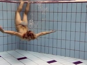 Iva Brizgina hot underwater tight ass babe