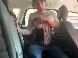 Car Boobs and Pussy Flash 3