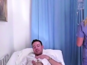 Hottie Nurse Having Fucked by Big Dick by Her Patient