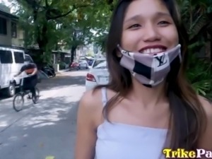 TrikePatrol Skinny Naive Filipina Hammered By Foreign Cock
