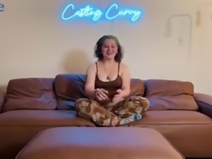 Every successful curvy casting should end with a cumshot on chubby's face