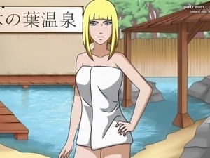 Naruto: Kunoichi Trainer - Busty Blonde Hentai Teen Samui Big Ass Massage and...
